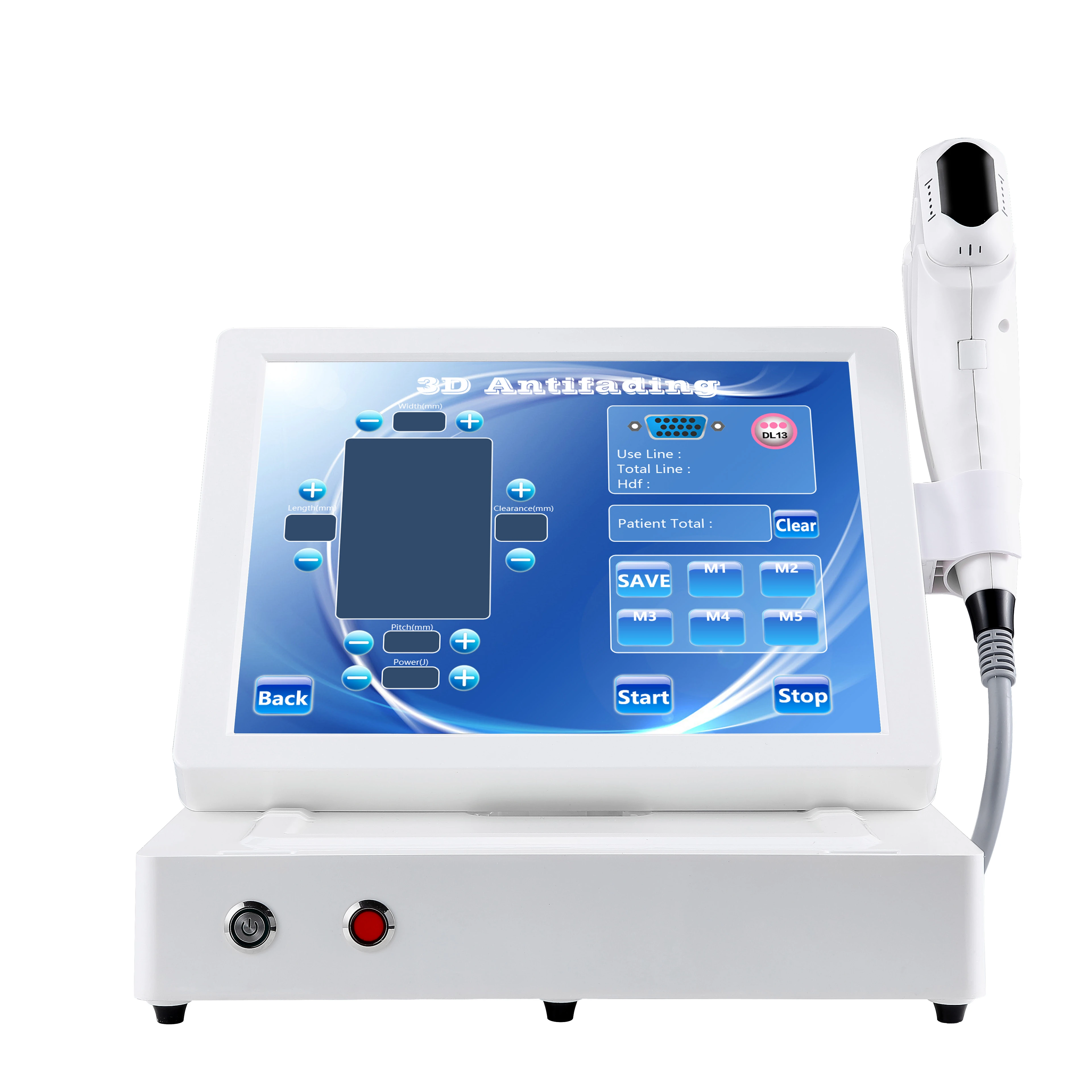 Wholesale 3D HIFU wrinkle removal beauty equipment 3D antifading machine for wrinkle removal