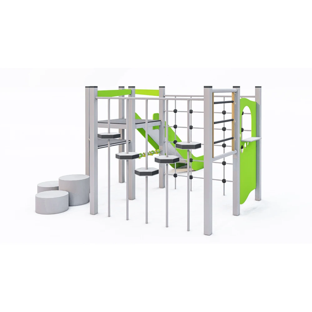 High Quality Sturdy HPL Outdoor Play Equipment Multifunction Amusement Gear