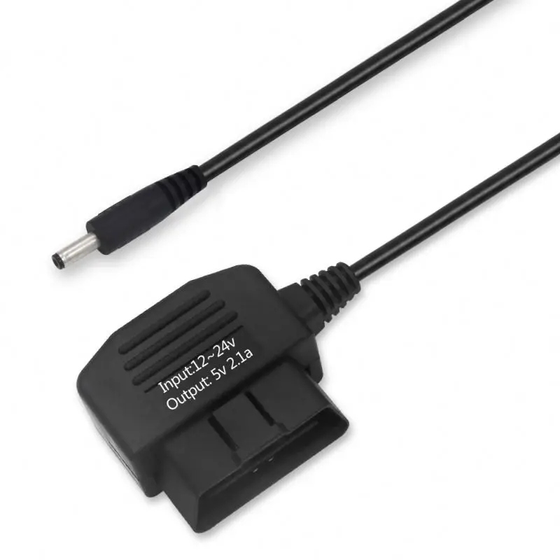 Универсальный Авто 16Pin OBD2 к USB порты и разъёмы зарядное устройство разъем Кабель-адаптер для автомобиля диагностический инструмент