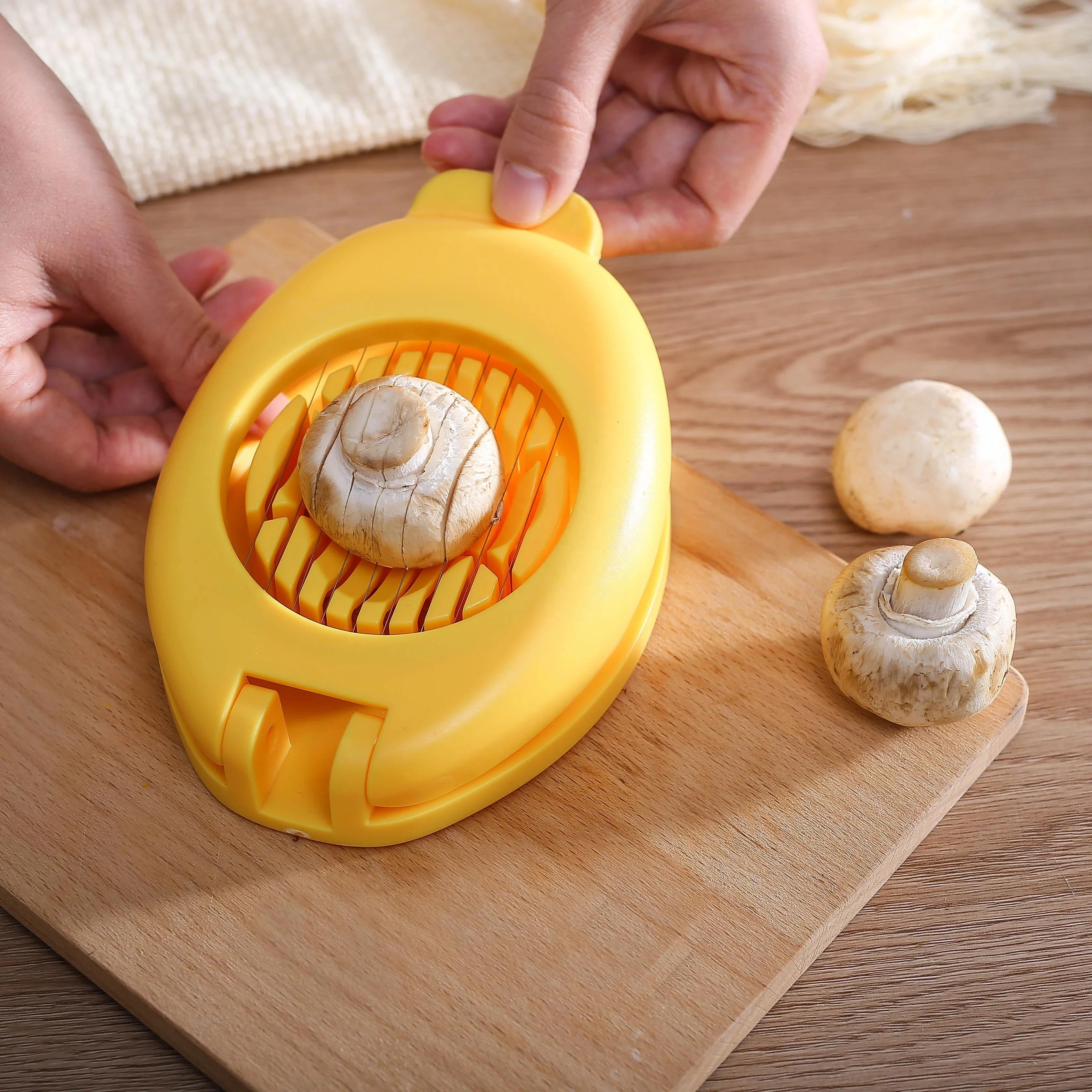 factory custom multipurpose kitchen fruit vegetable stainless steel wire boiled egg slicer section cutter