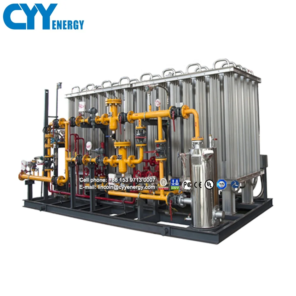 High Quality Lox Lin Lar Lco2 LPG LNG High Pressure Ambient Vaporizer