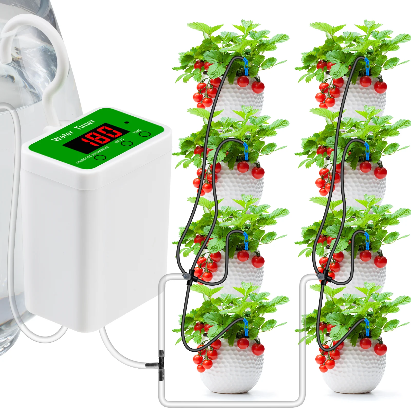 Automatic watering system, reliable automatic watering system, USB power supply, suitable for potted plants and garden watere