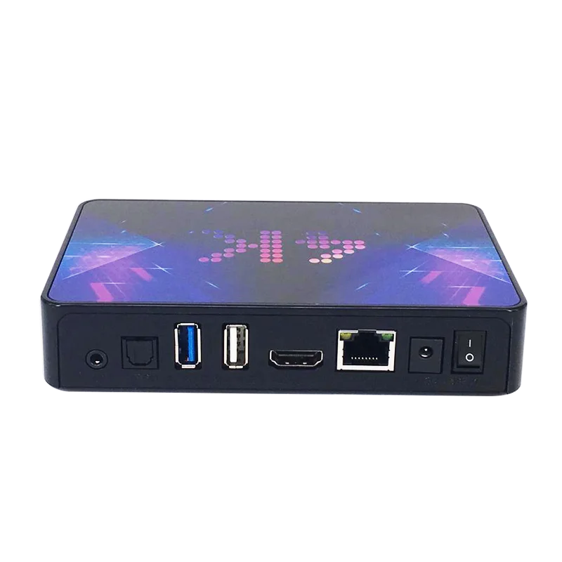 Android 9.1 8k ultra hd smart tv box linux internet tv set top box