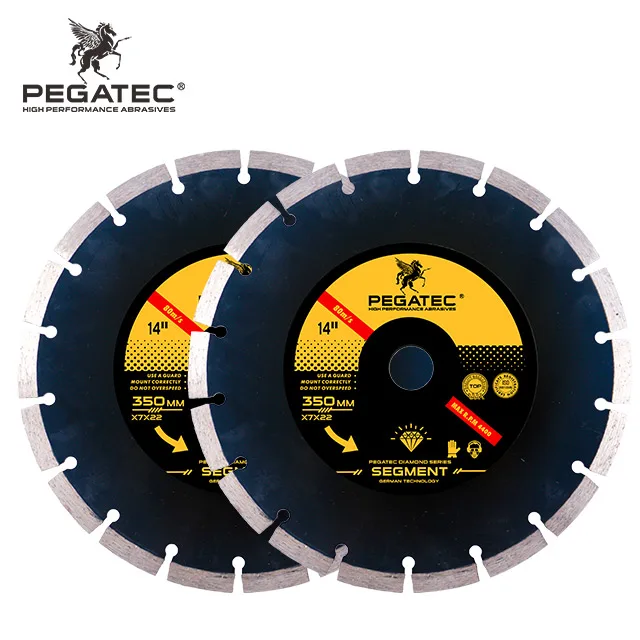 14 inch 350 mm no chipping diamond marble cutting blade for granite/stone/tile multiple function