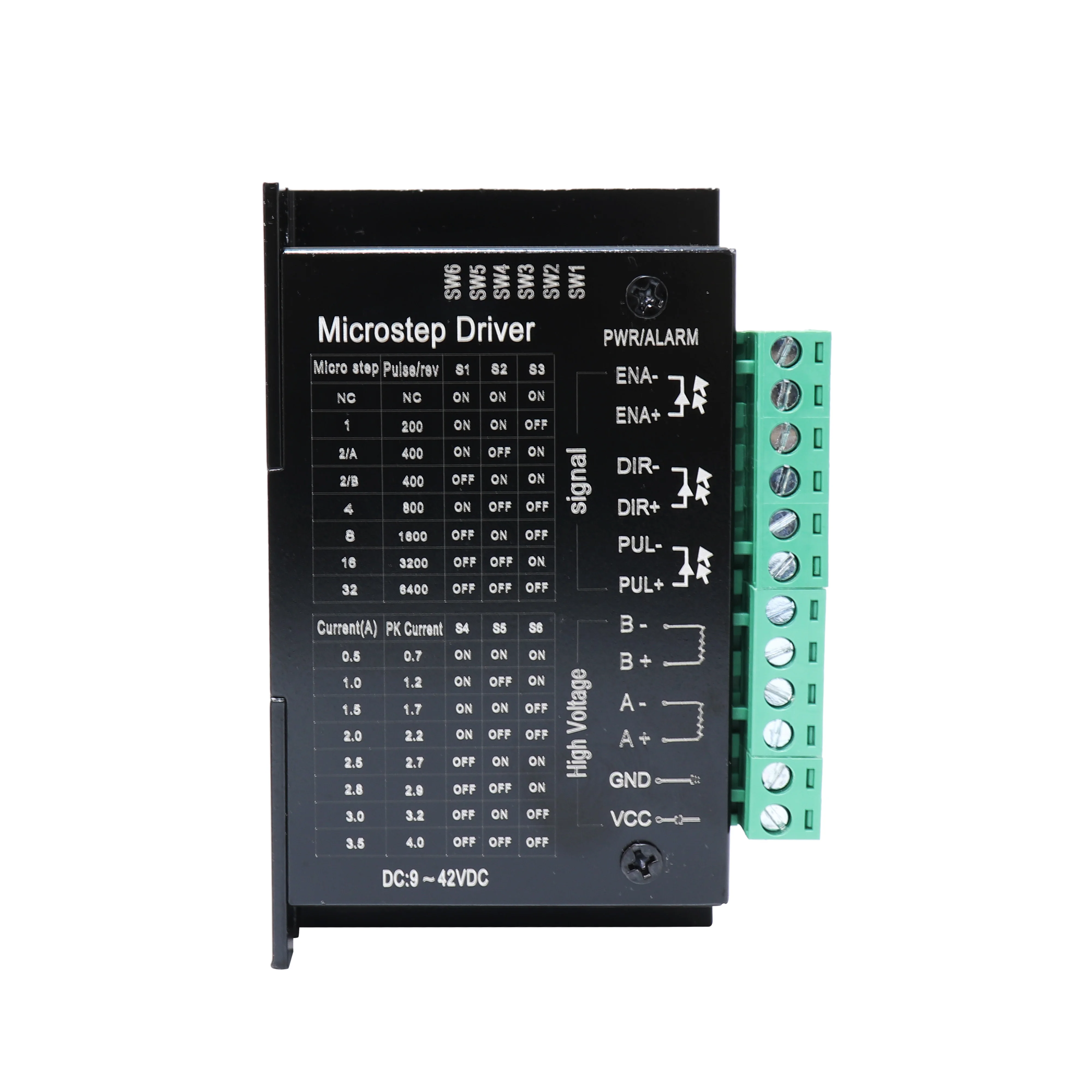 Драйвер шагового двигателя HanBuild Tb6600 S109AFTG для NEMA23 2 фазы 4 а контроллер