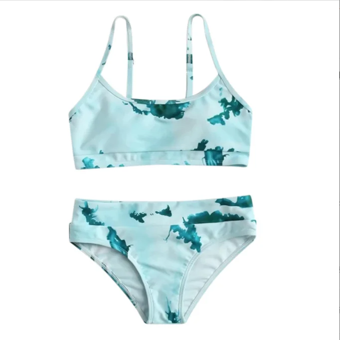 Hot sale customized new design cute  kids bikini