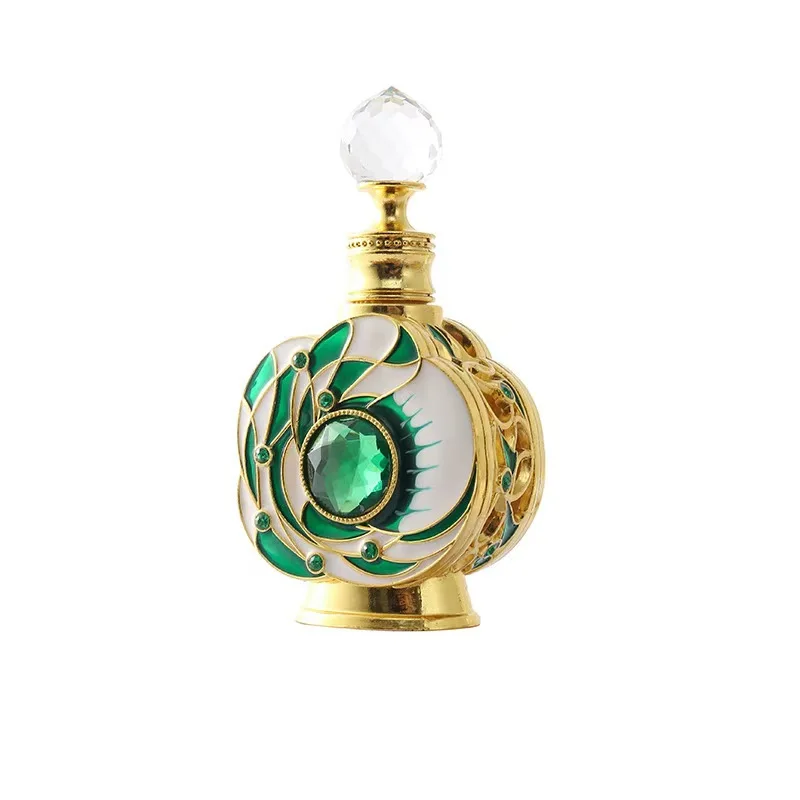 Rose map spot wholesale Middle East Dubai style perfume bottle desert flower perfume bottle sold in Europe and the United States