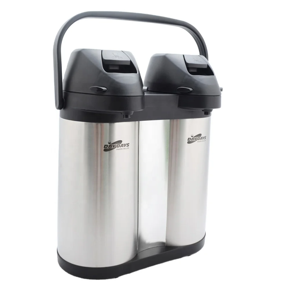 Термос из нержавеющей стали с двойными стенками, 1,9 л плюс л