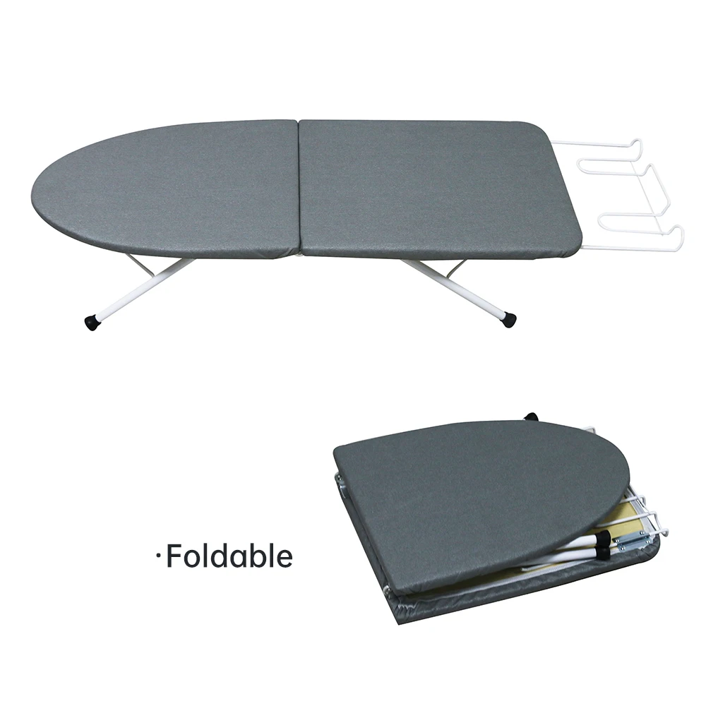 Hot Sale Tabletop Iron Board  Foldable Wood Mini iron Board with iron rest