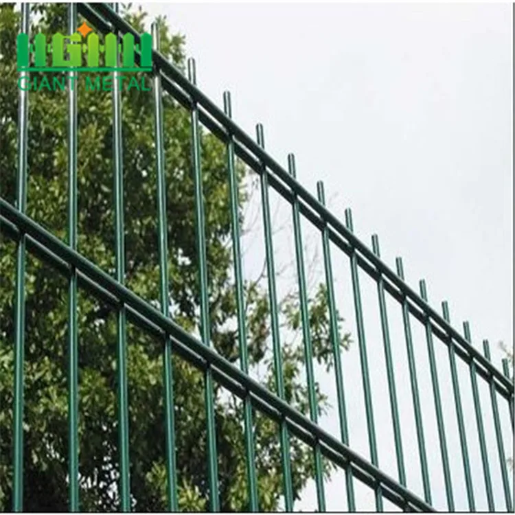 868 Double wire Fence Factory Galvanized Powder coated Panel Fence 2D Garden Fence