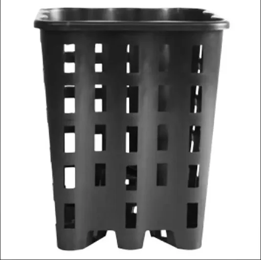 Anti Spiral Root Building Round Pot Plastic Net Air Pruning Grow Pots For Greenhouse
