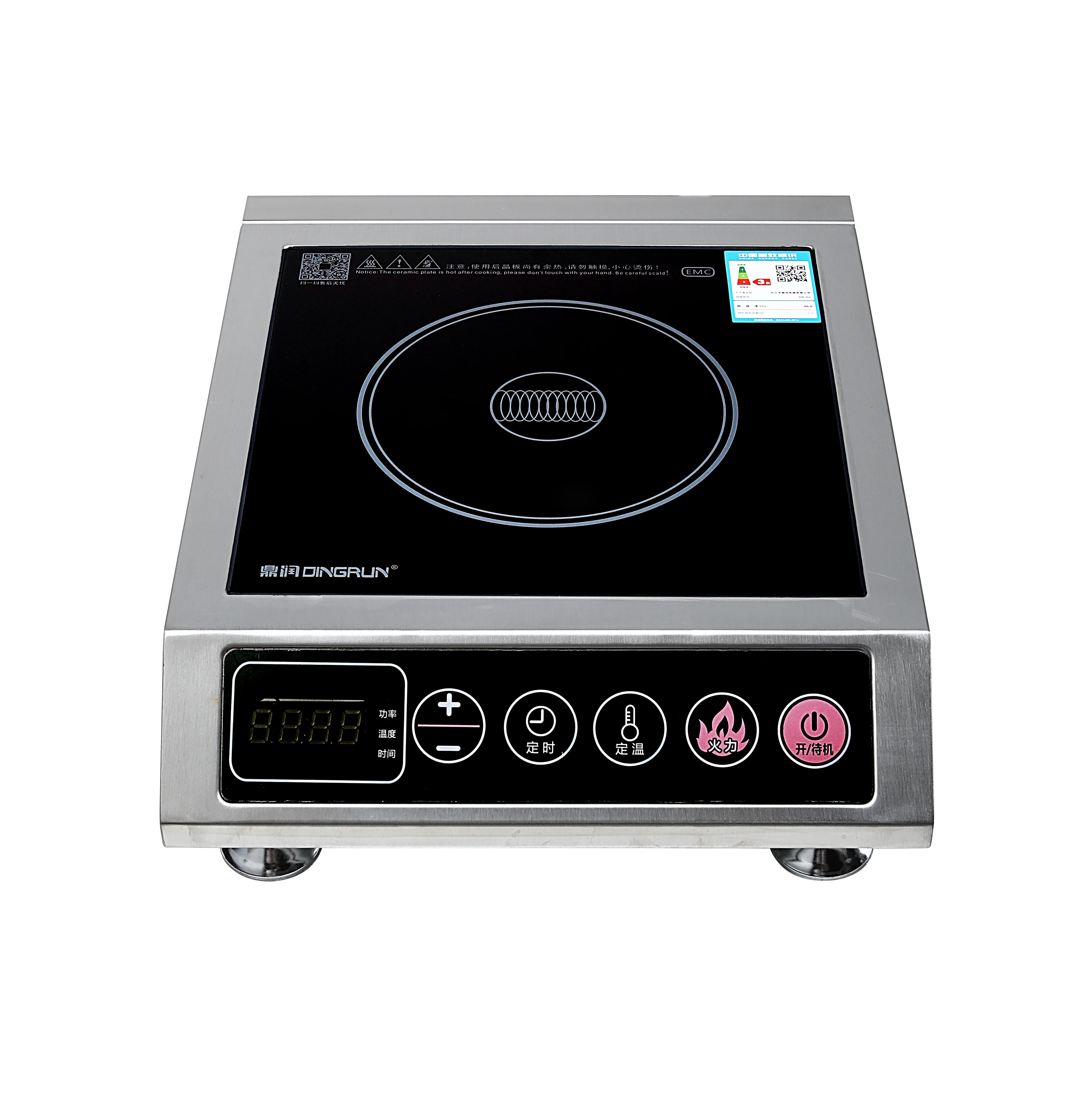 Factory Hot Sale Commercial 3000W Electric Induction Cooker High Power Induction Stove