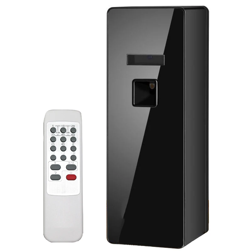 Bathroom wall mounted battery operated perfume fragrance spray Air Freshener with Remote control