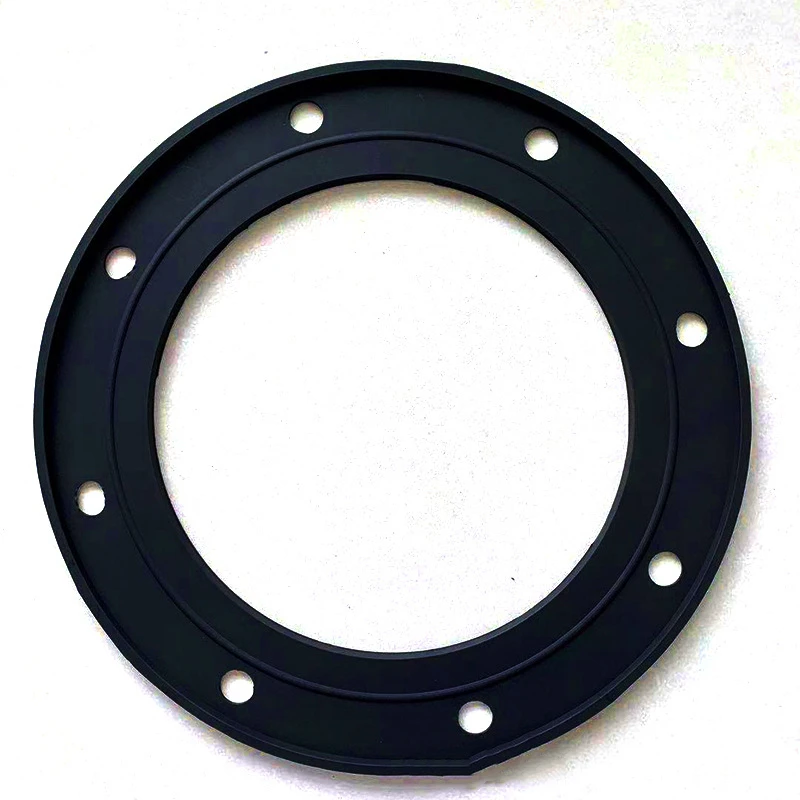 Custom Epdm/nbr/silicone Material Heat Resistance Black Rubber Square Gasket