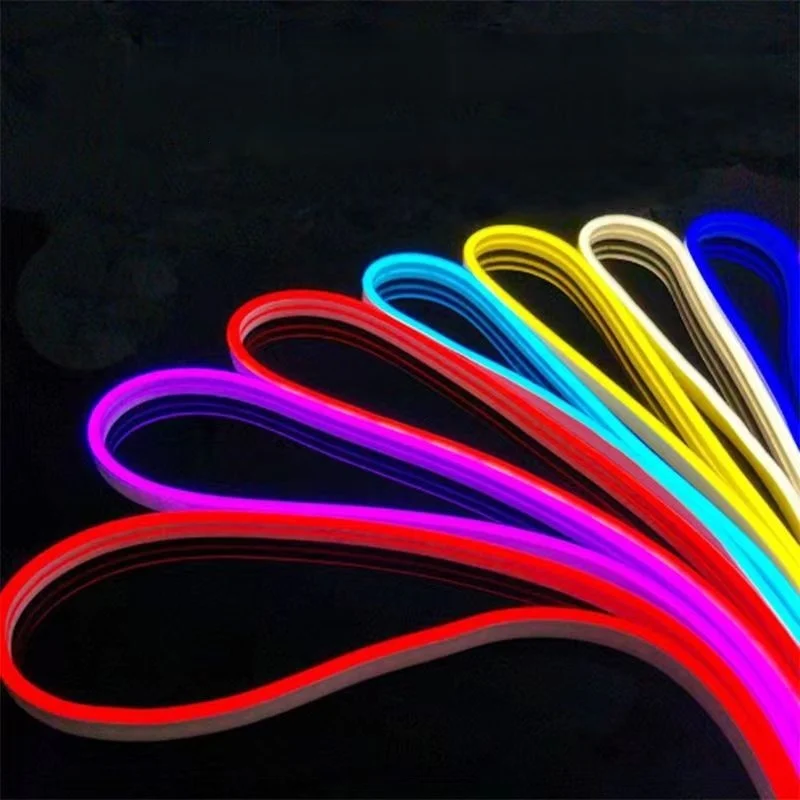 Низкая цена IP65 гибкий светодиодный неоновый свет веревка водонепроницаемый IP65 Белый светодиодный неоновый свет 12 В 24 В