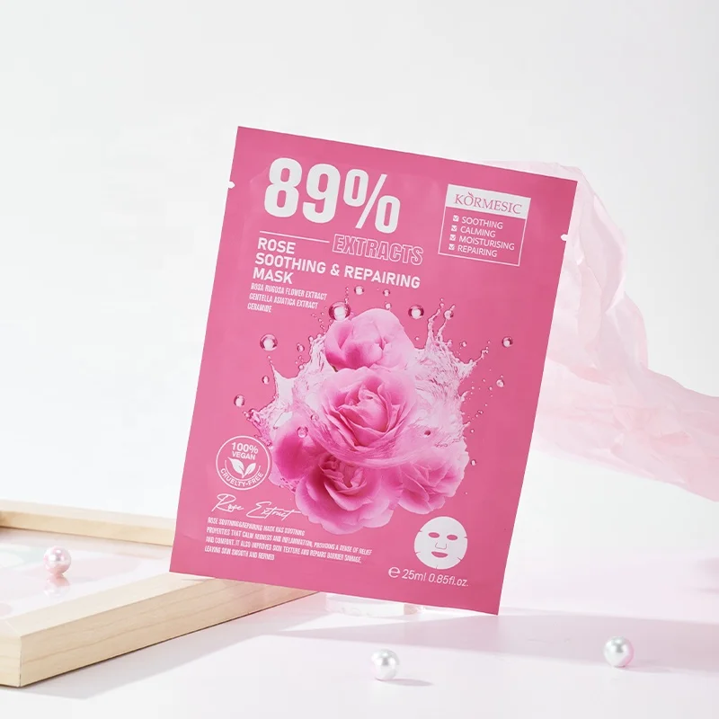 KORMESIC OEM ODM Facial Mask Skin Care Face  Firming Brightening Cosmetic Sheet Facial Mask