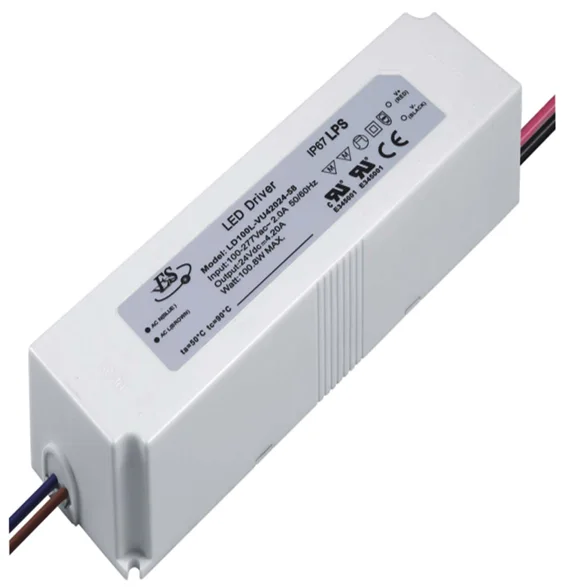  Ul 51-100w 0-4.2a водонепроницаемый Ip67 без мерцания обеспечиващий постоянное напряжение 24v светодиодный драйвер
