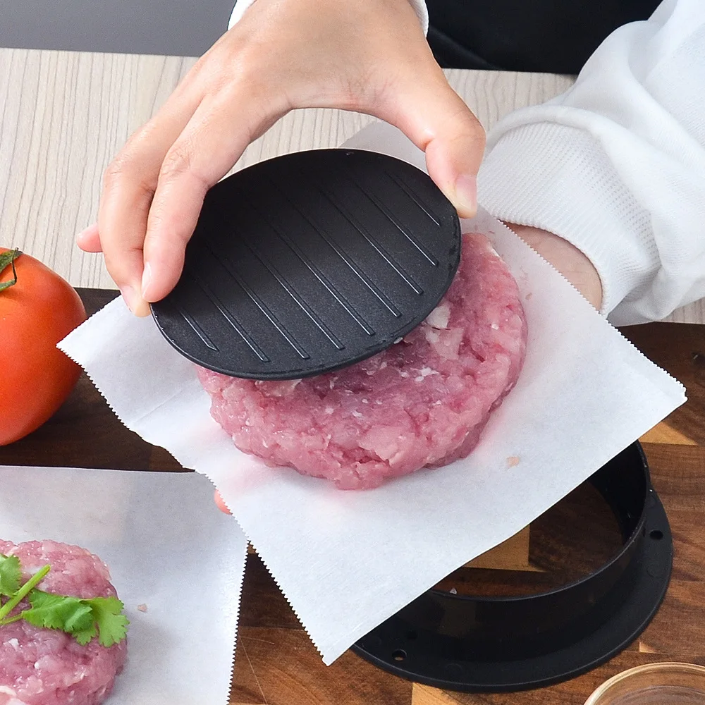 New Product ideas 2023 Round plastic Patty press kitchen accessories Hamburger meat press for hamburgers