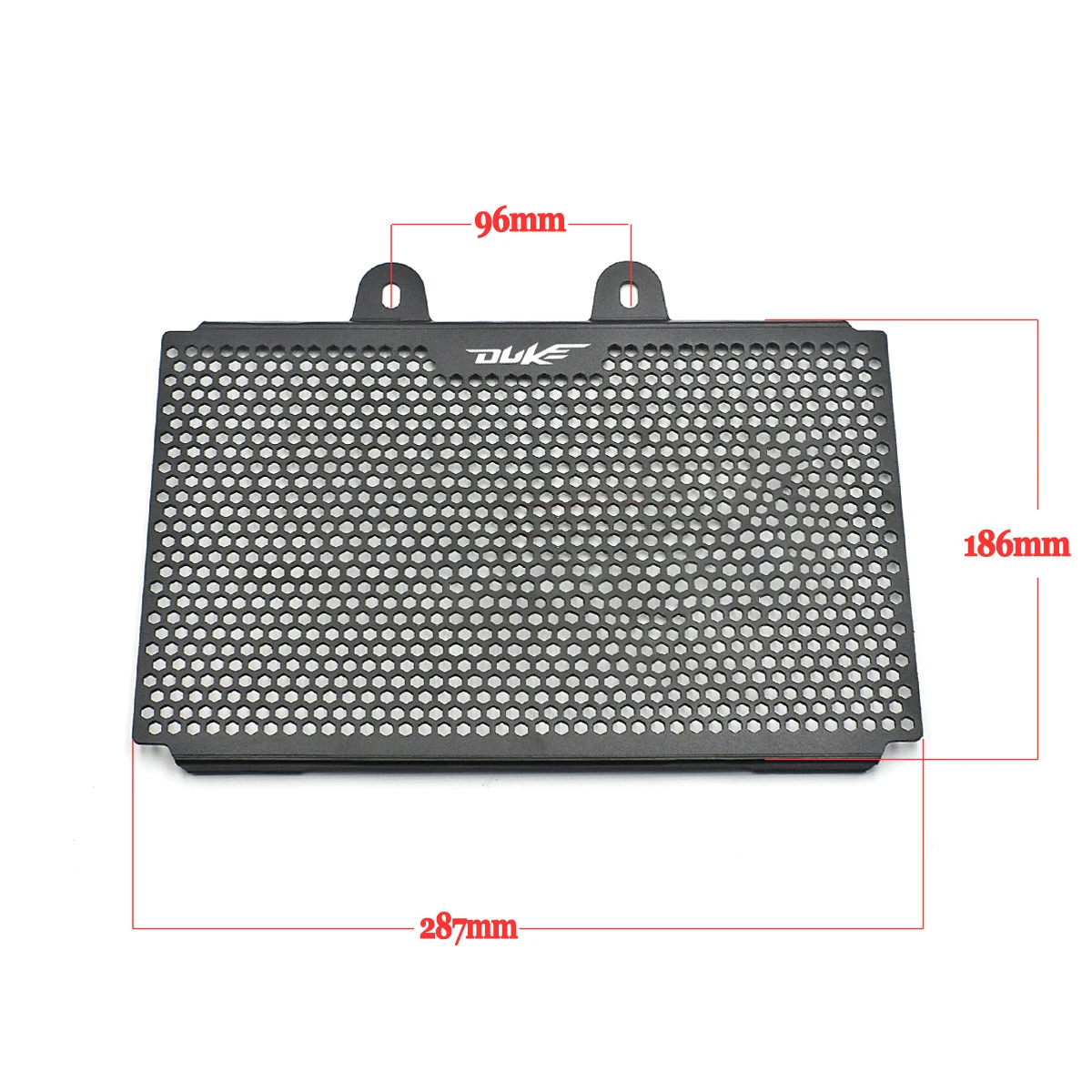 Motorcycle accessories suitable for KTM DUKE125/200/390 modified aluminum alloy water tank net protection net cover radiator net