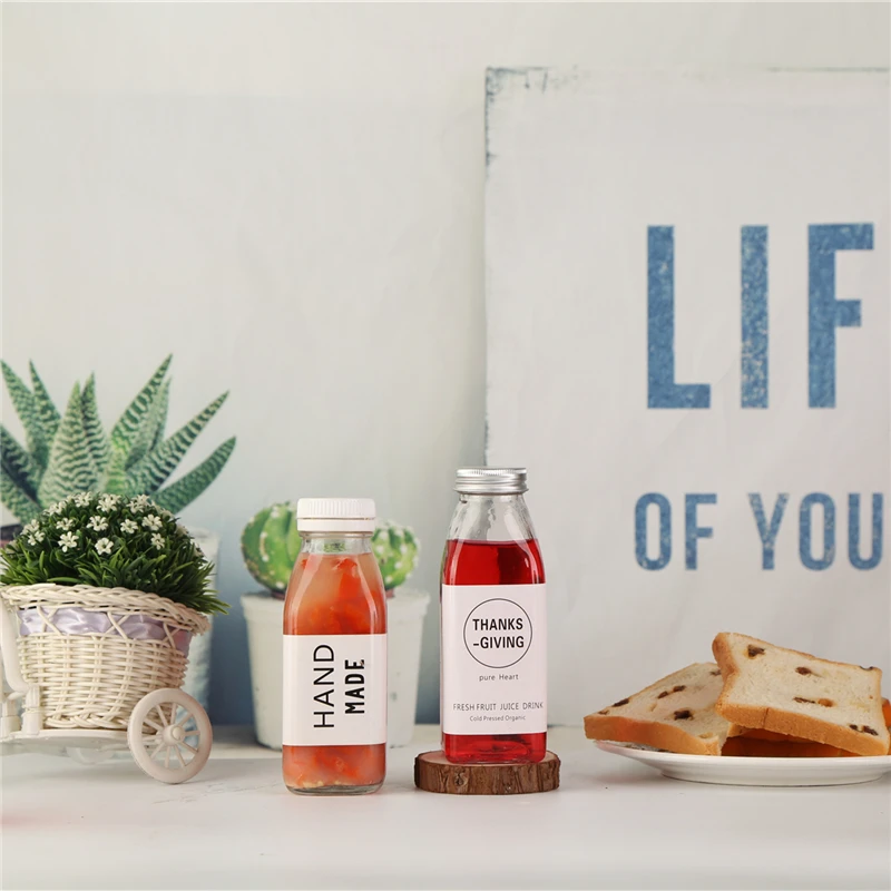 
Wholesale Price Kombucha Bottles Sugar Cane Juice Bottle Beverage Glass Bottle 350Ml 