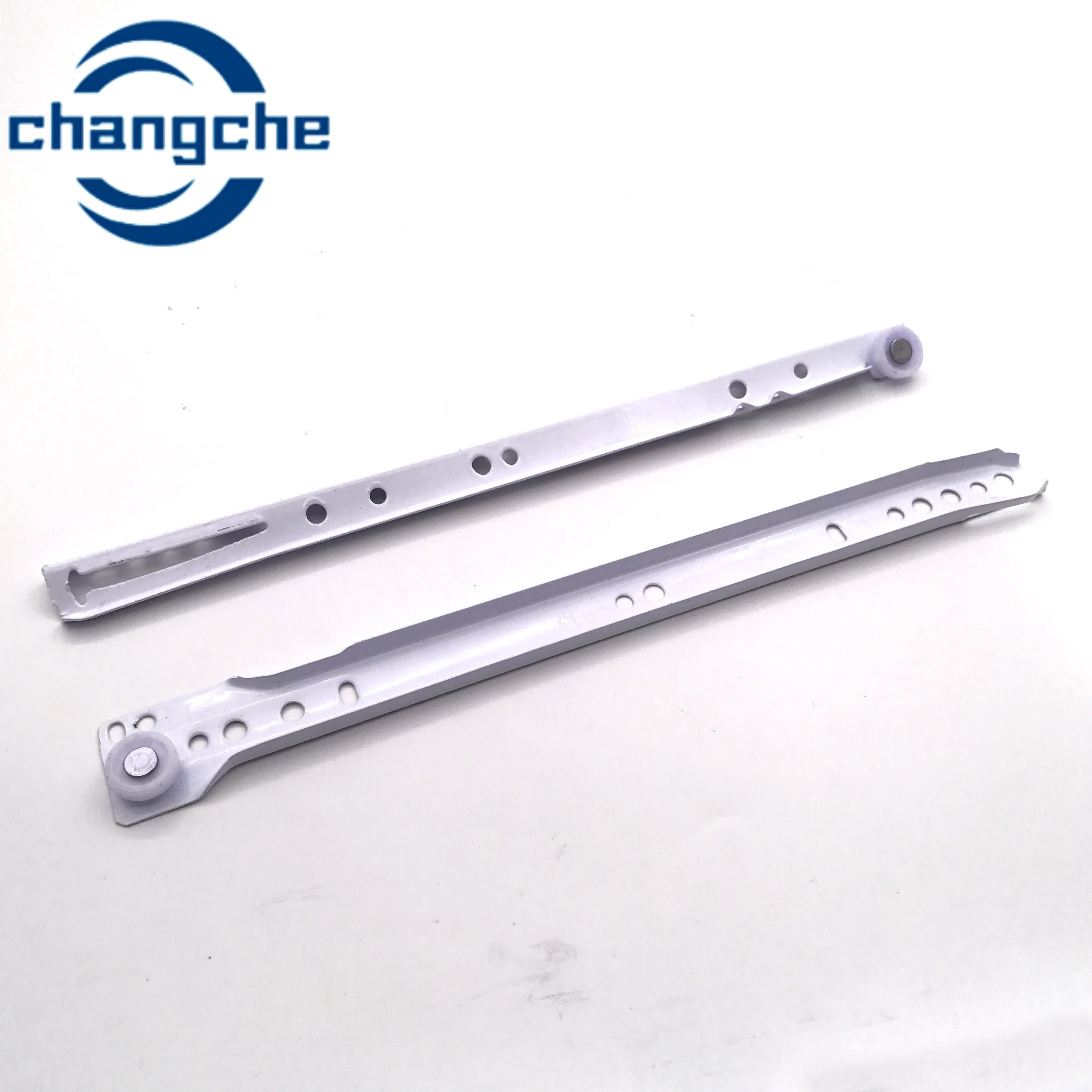 2024 Hot Sale Furniture Hardware FGV Type Kitchen Cabinet Drawer Rails Nylon Wheel Drawer Slide Type Coated Drawer Slide