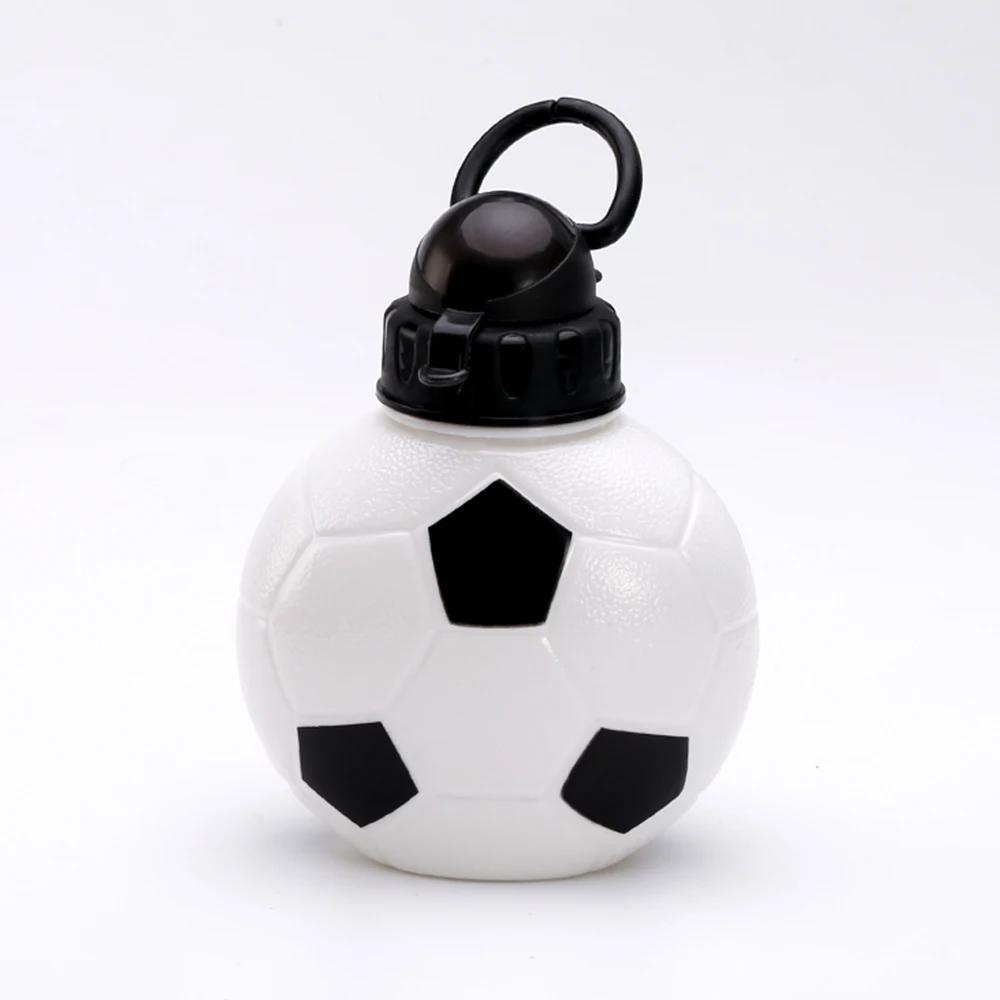 Football shaped 650ml children plastic sport drinking water bottle basket ball designed bottle