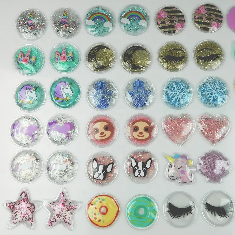 Pain Relief Eye Relax Reusable Warm Cold Cooling Gel Ice Patch Small Ice Packs