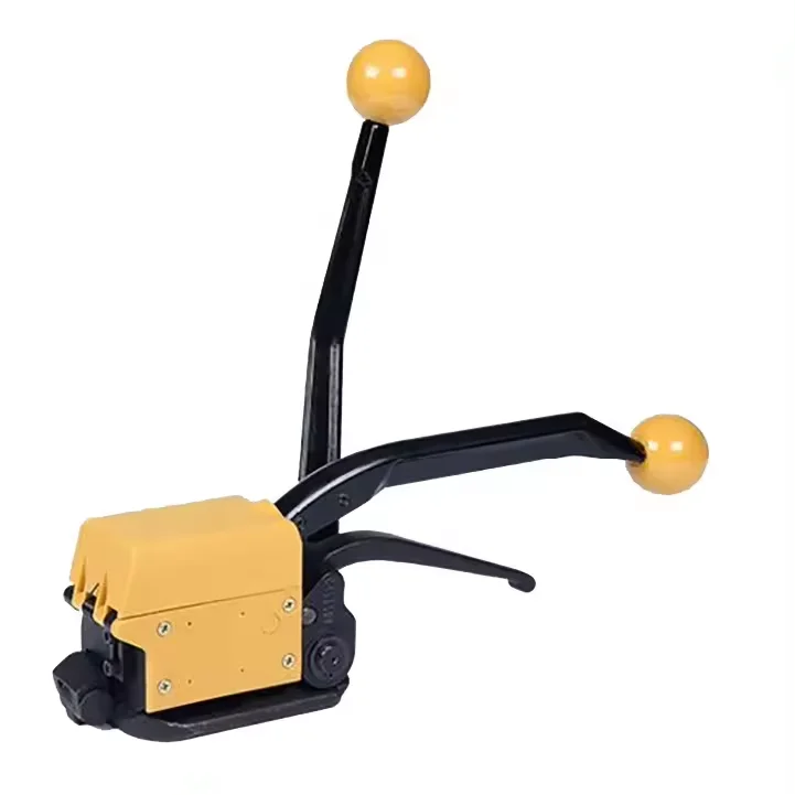 High Quality A333  Reinforced 13-19mm Steel Tensioner Packing and Strapping Machine