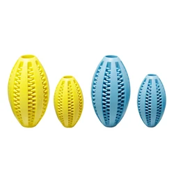 Hot Sale Rugby TPR Dog Squeak Ball Haustierspielzeug Dog Chew Toy Pet Interactive Toy Dog Teething Toys Footballs