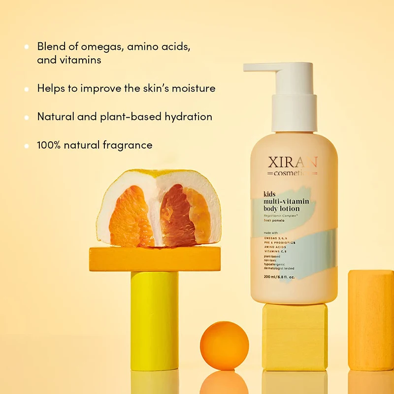 Kids Skin Care Private Label Natural Shea Butter Mild Moisturizing Kids Body Lotion For Dry Skin