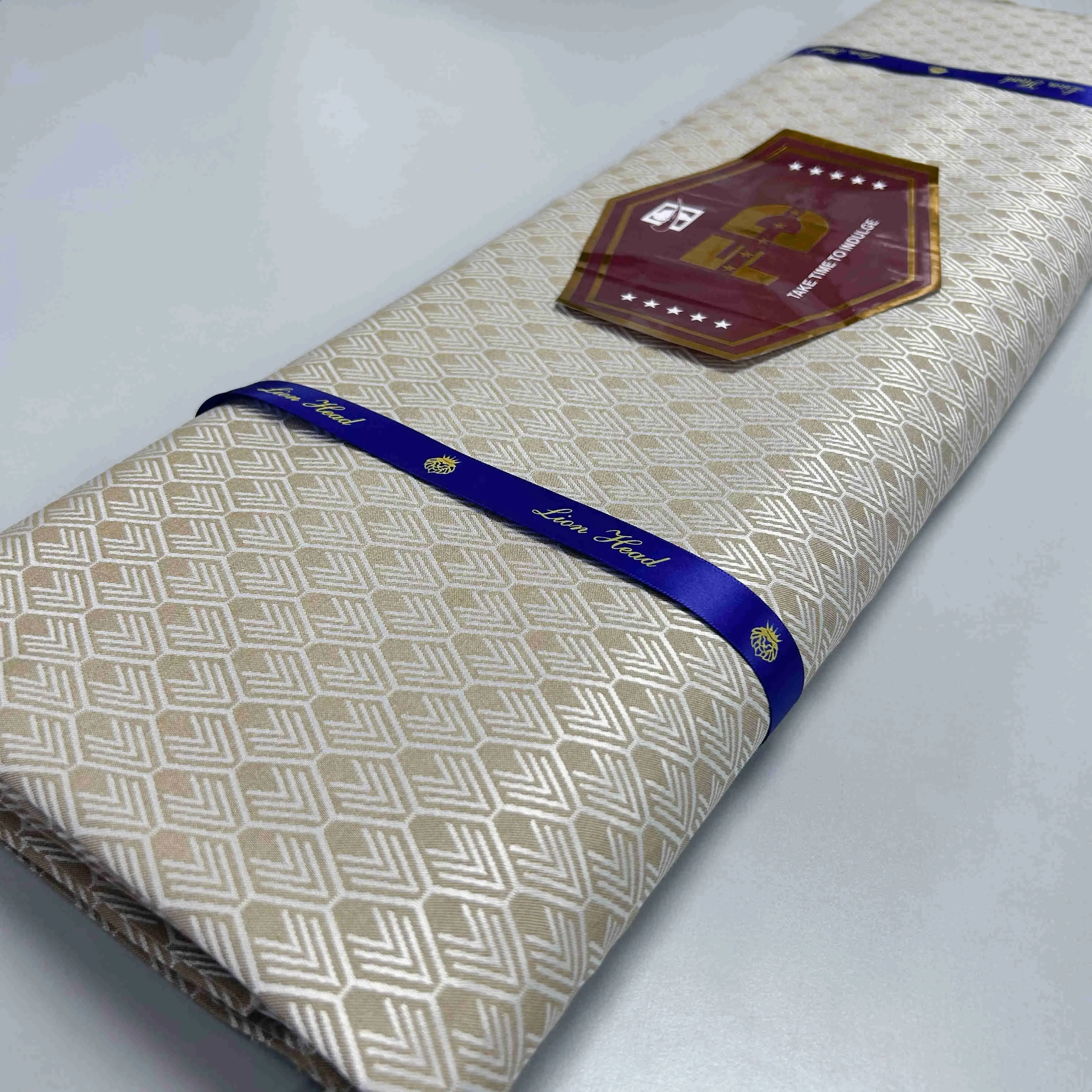 5 Yards African Fabrics Soft  Fabric For Men Suit Making Swiss Material 100% Cotton Fabrics For Senator Clothes Part