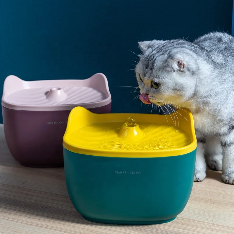  Производство 2.5L Автоматическая pet фонтан воды с милой собачкой диспенсер для USB пьяница ПЭТ поилка кормушка домашних