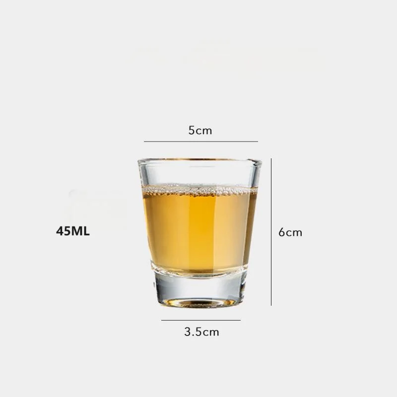 100pcs Logo printing Customized V shape Transparent Glasses tequila Whiskey 2oz shot glasses