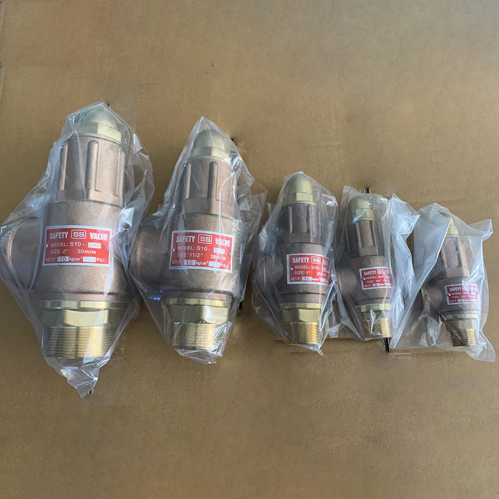 Pneumatic Pressure Bronze Air Gas Safety Valve