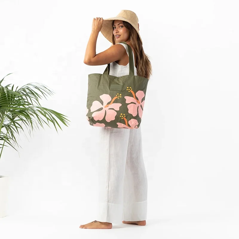 Handbag Custom Tote Tyvek Material Large Tyvek Bag Waterproof Beach Tyvek Tote Bag