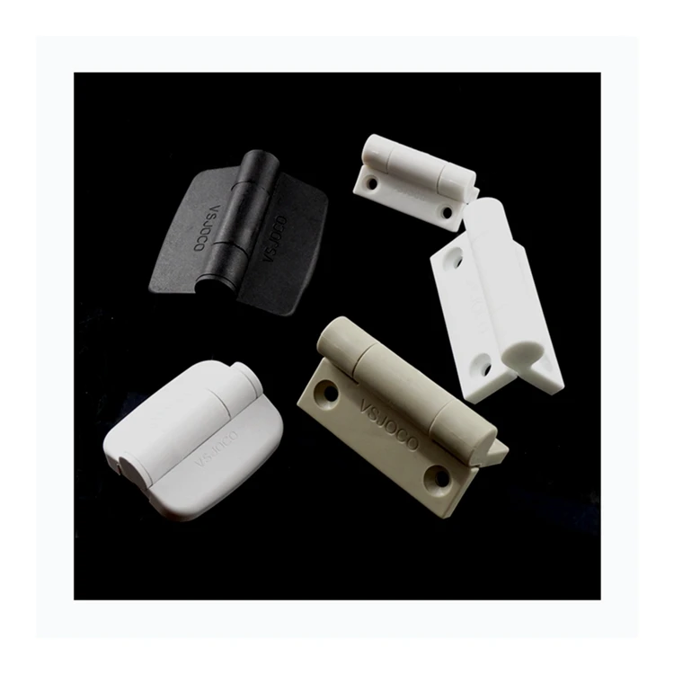Factory Direct Customized Plastic Door Hinge PP Hinge with Bag Packing