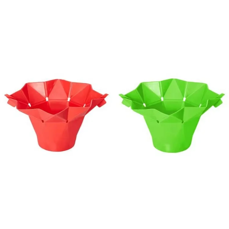 Collapsible Silicone Popcorn Maker | Microwave Safe, BPA-Free Popcorn Bowl for Home and Kitchen