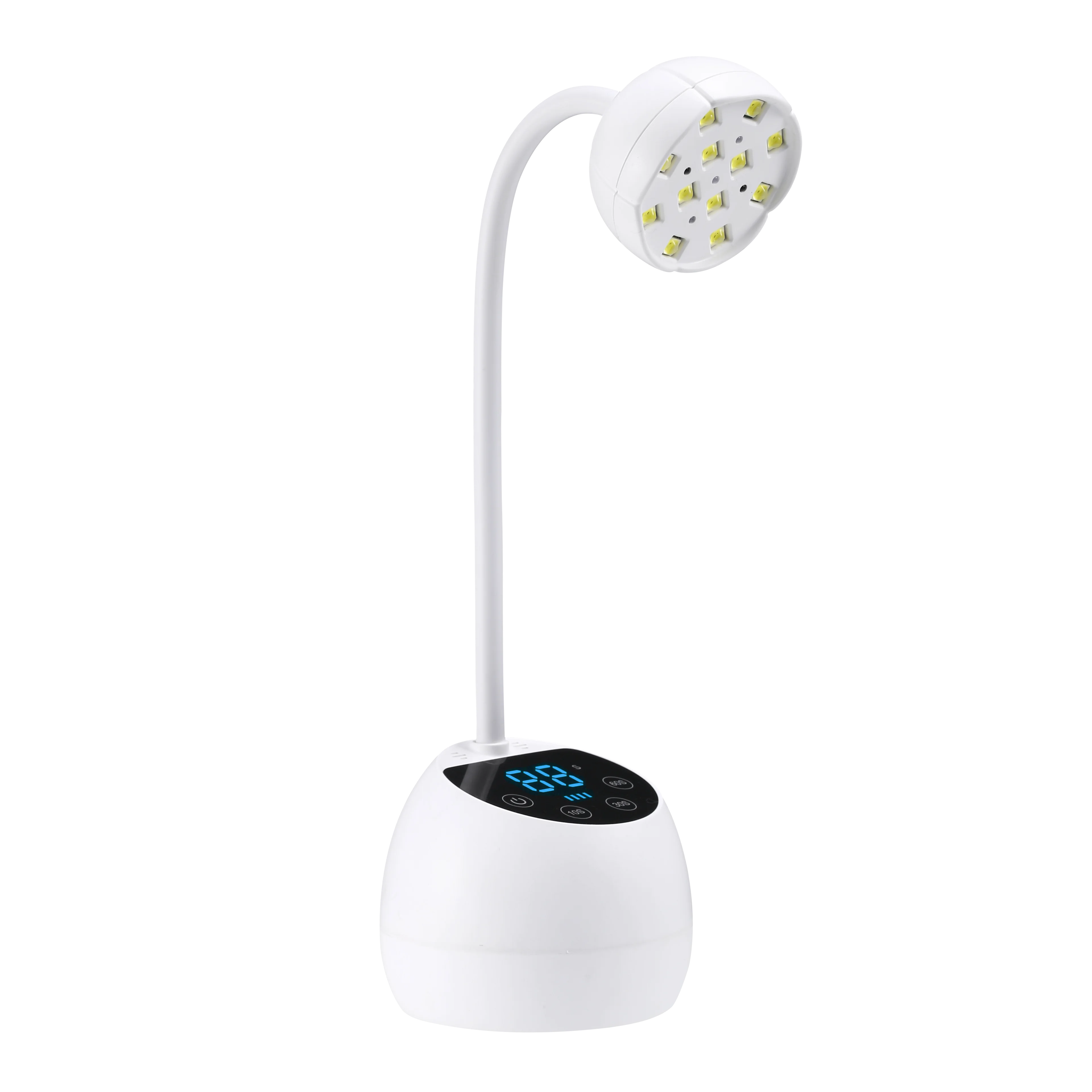 Infrared Sensor Portable Rechargeable Cordless Soft Gel Tips Curing Lamp Flexible Smart Touch UV LED Nail Lamp