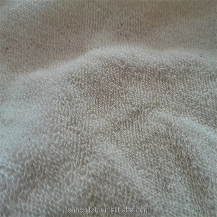 Single Sided Stretch Terry Towelling Fabric