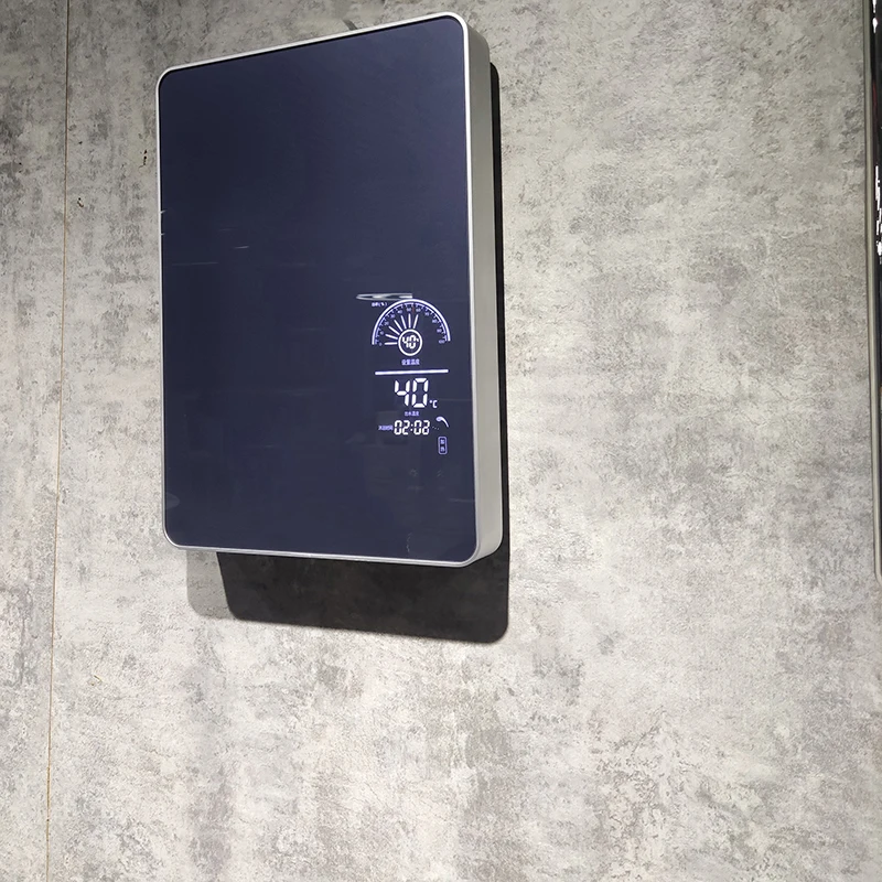 12kW Switchable 220V Tankless Water Heater Electric  Hot Water Heater Capable of Switching Between water  &electric show Degrees