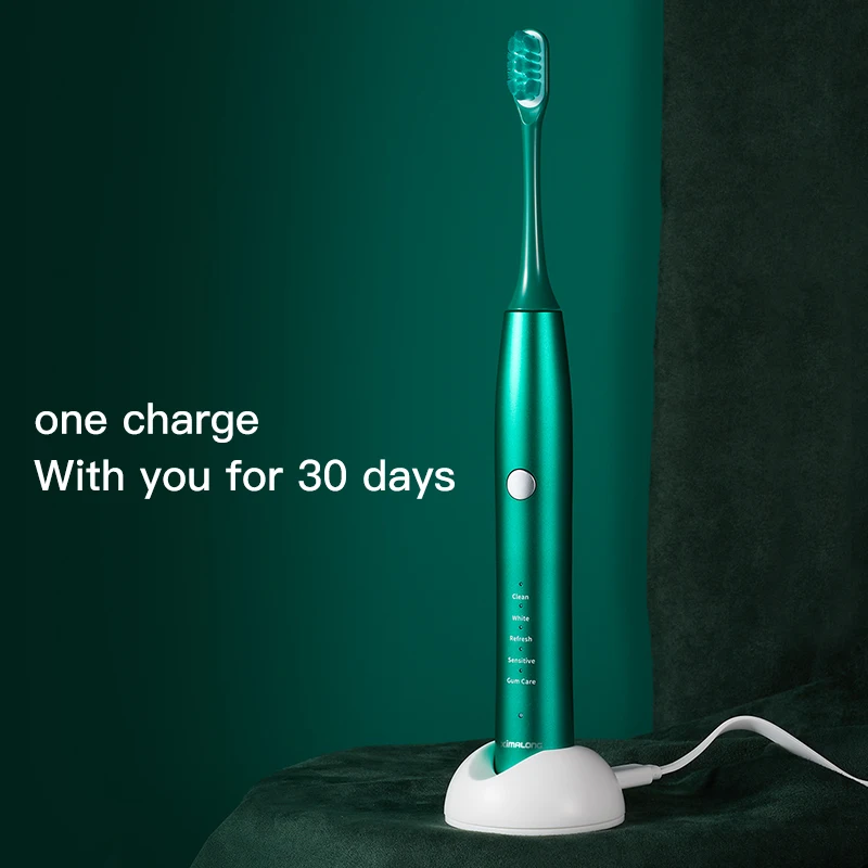 Ультразвуковая электрическая зубная щетка аккумуляторная Водонепроницаемая