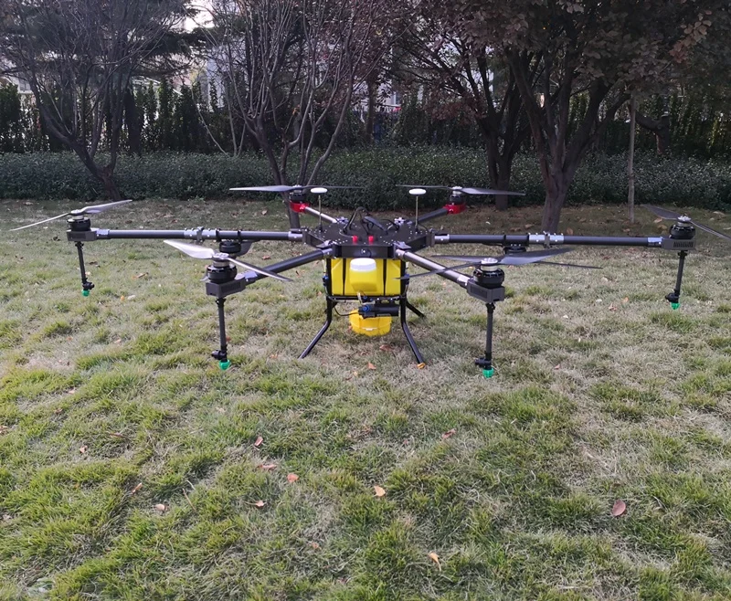 15 liters payload drone agriculture sprayer helicopter for sale