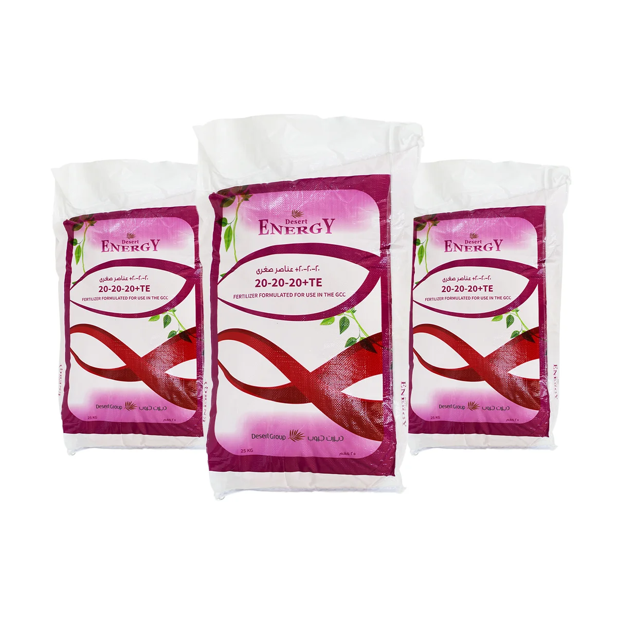 Энергия пустыни 20-20-20 + TE составные порошкообразные удобрения полностью Водорастворимая формула для энергичного роста растений 25 кг