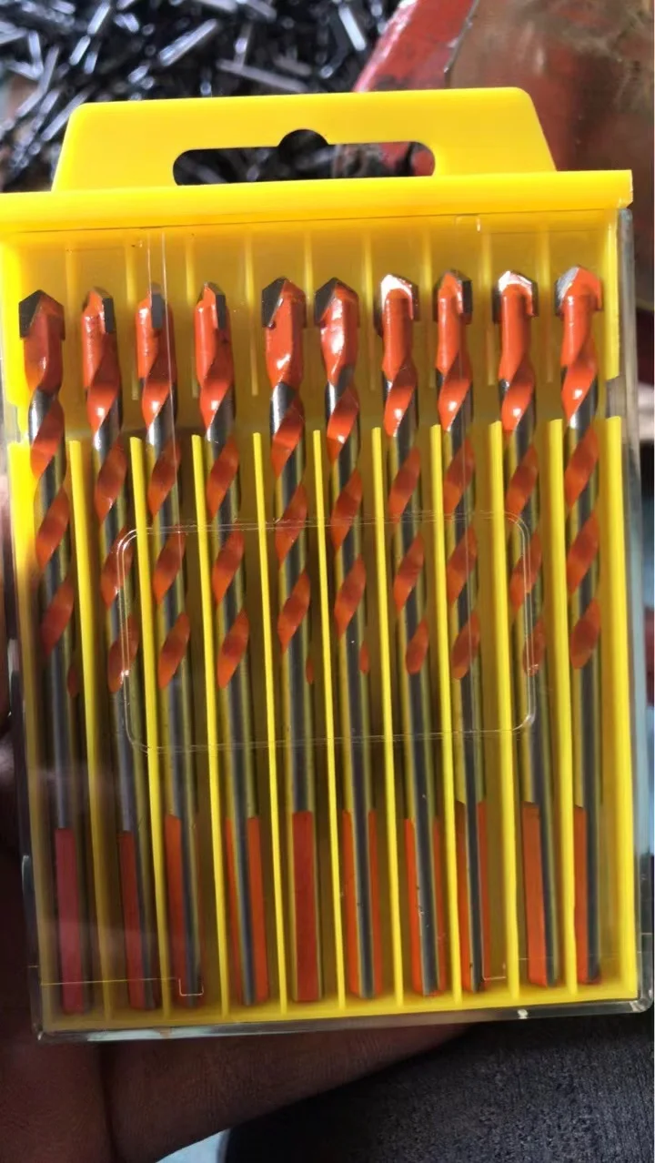 Многофункциональное сверло с одним твердосплавным наконечником для сверления бетонных стен и стекла 12 лет