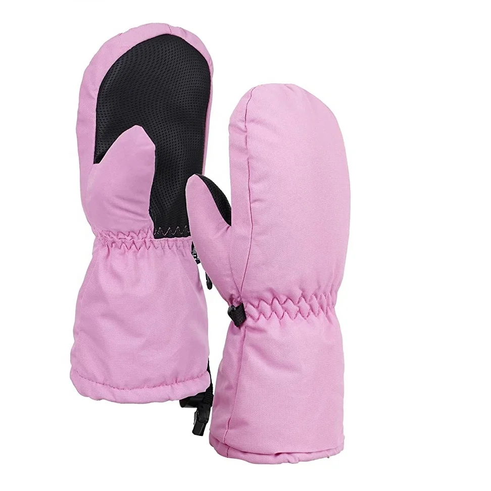 Детские зимние лыжные перчатки с теплоизоляцией для мальчиков и девочек
