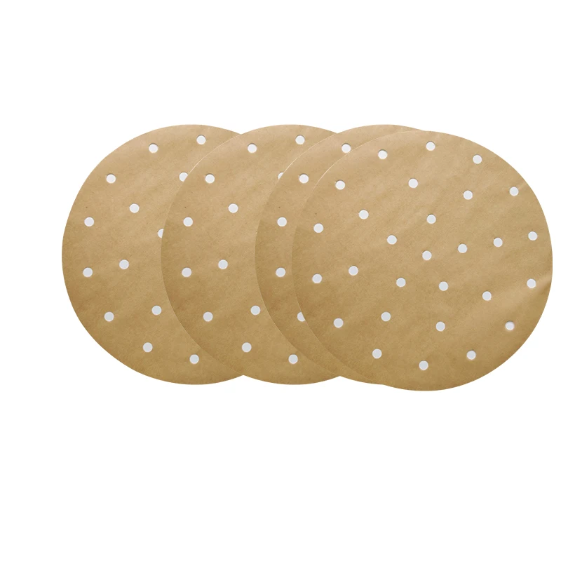 9 Inch Non-Stick Waterproof Oil-Free Heat Resistant Steam Perforated Parchment Paper