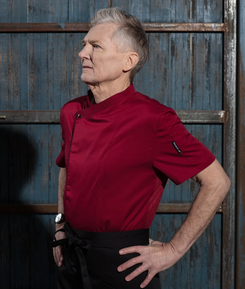 Распродажа одежда шеф-повара с коротким рукавом униформа для женщин отелей и