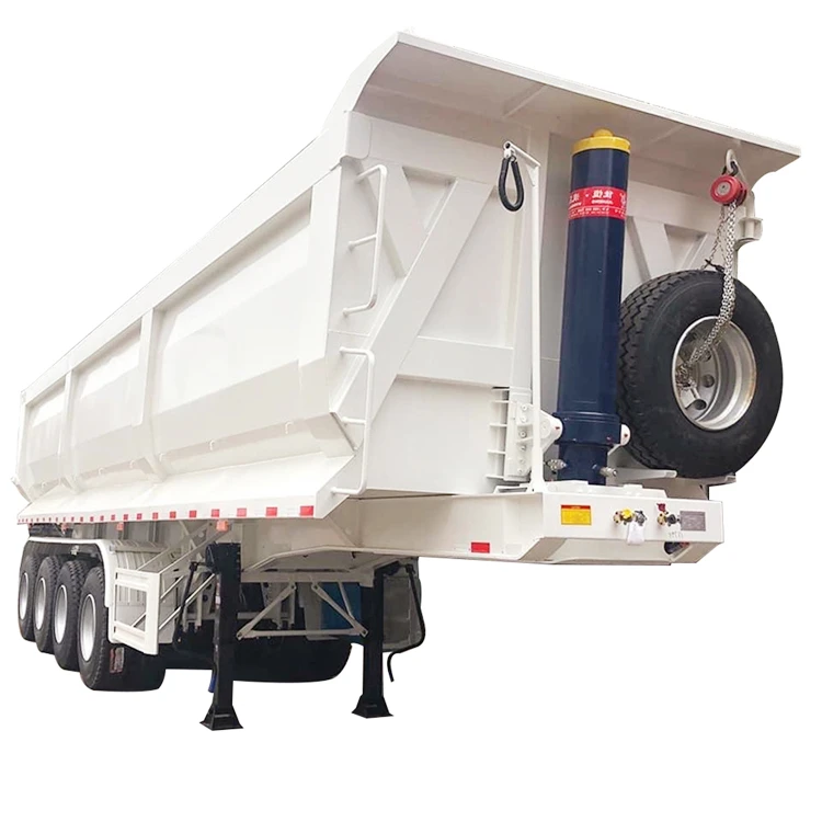 50 тонн 60 тонн 80 тонн 3 оси 4 осный тягач самосвал прицепы для продажи