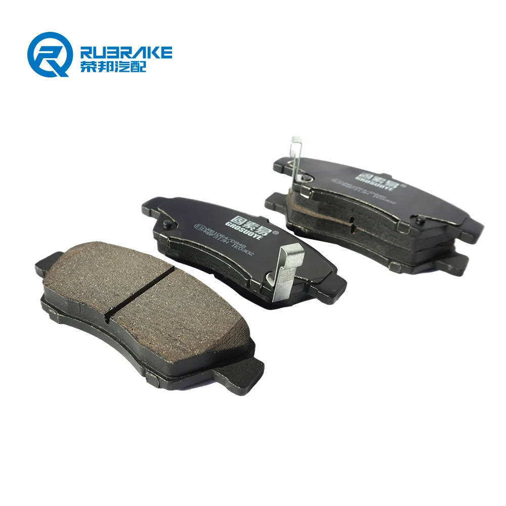 RUBRAKE Top quality D948 car auto parts front ceramic motorcycle brake pads for HONDA