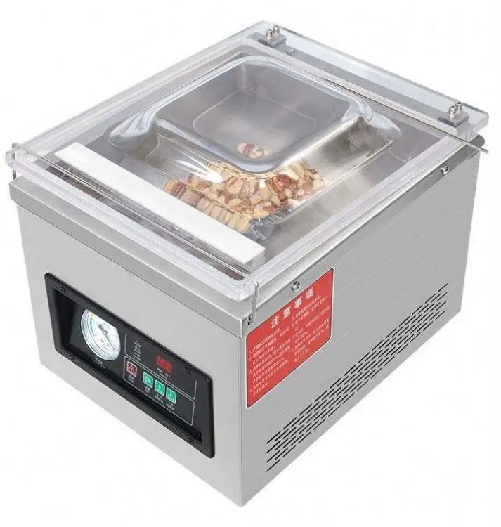 Dry And Wet Food Vacuum Packaging Machine Meat Fruit Vegetables Dry Goods Powder Vacuum Sealing Packaging Machine